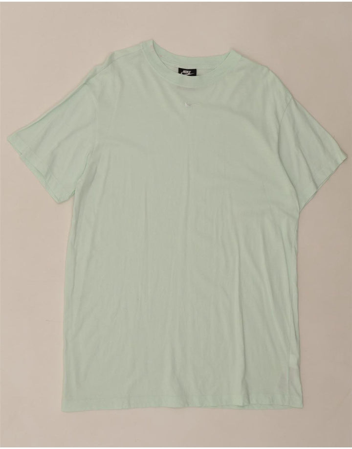 NIKE Mens T-Shirt Top Medium Turquoise Cotton Vintage Nike and Second-Hand Nike from Messina Hembry 