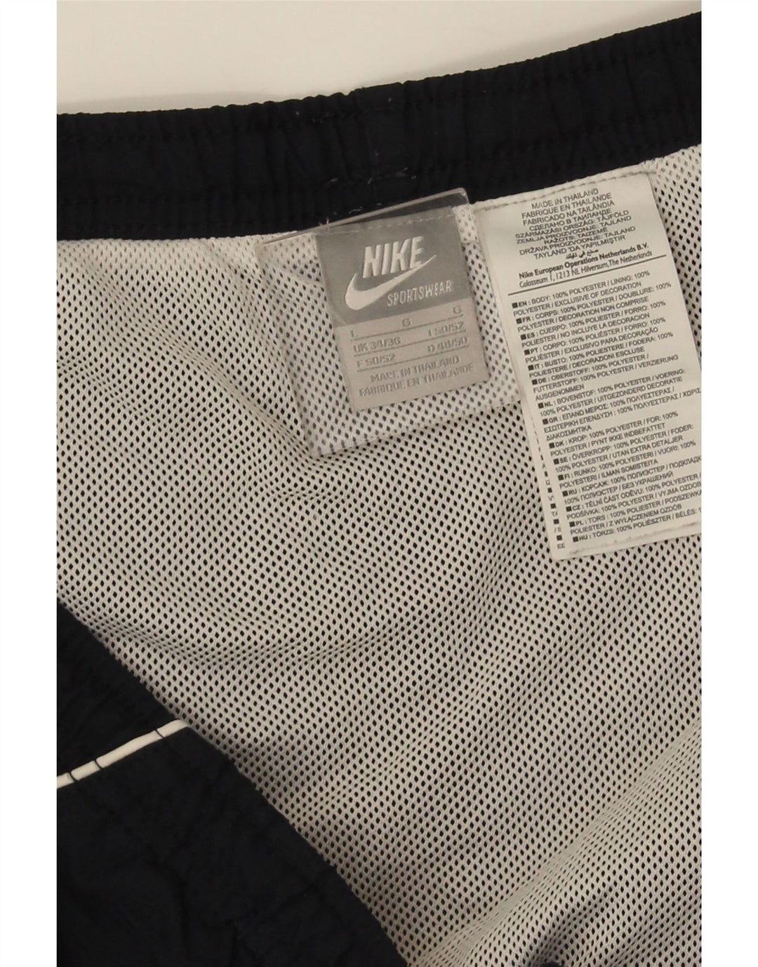 Ανδρικό σορτς κολύμβησης Nike μεγάλο μπλε ναυτικό πολυεστέρα