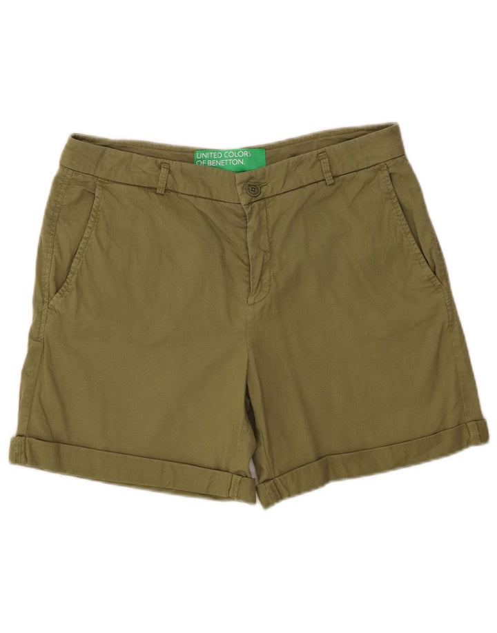 Ανδρικό σορτς Chino Benetton W30 Medium Khaki