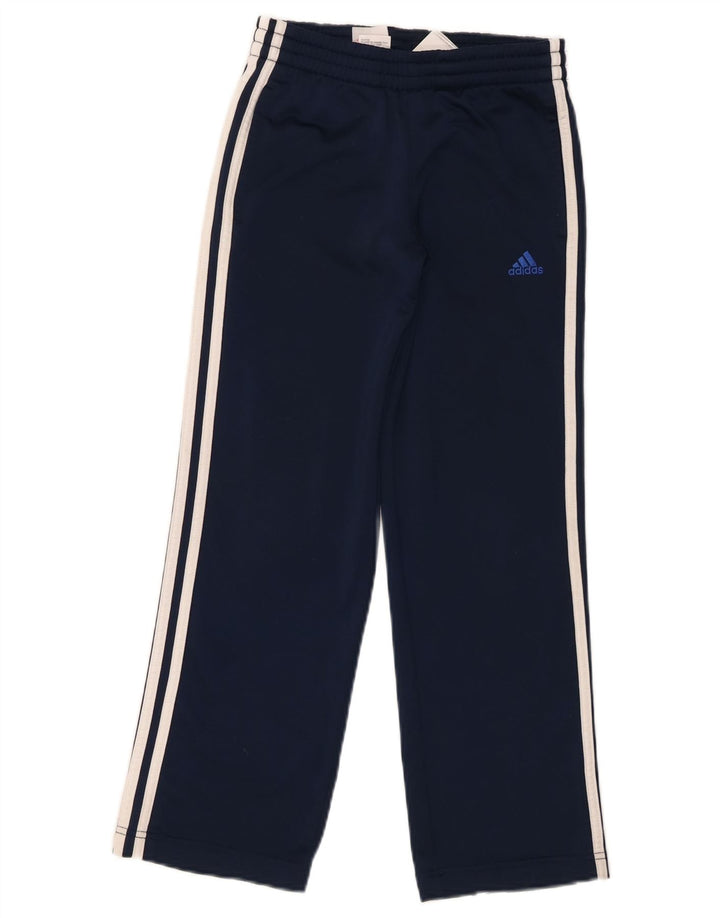 Παντελόνι αθλητικής φόρμας Adidas Boys 9-10 Years Navy Blue Polyester