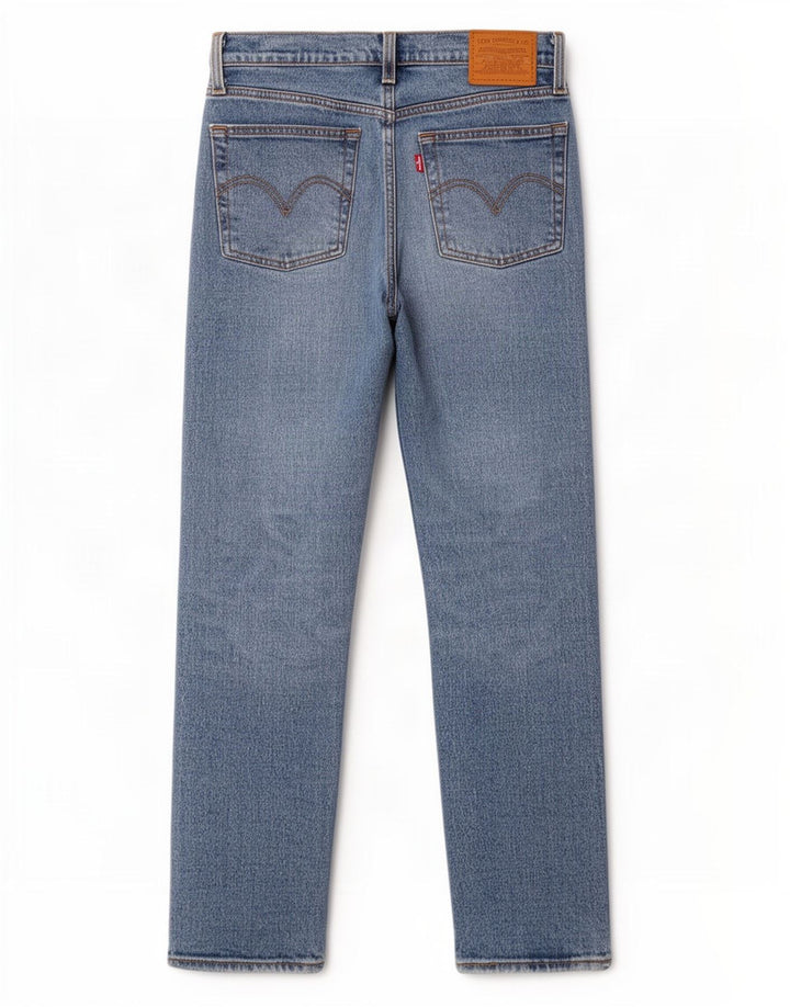 Γυναικείο τζιν Levi's Wedgie Straight W25 L27 Μπλε βαμβακερό