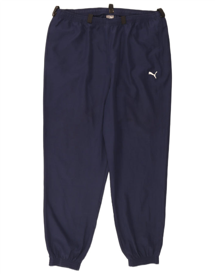 Puma Ανδρική αθλητική φόρμα παντελόνι Joggers 2XL Navy Blue Polyester