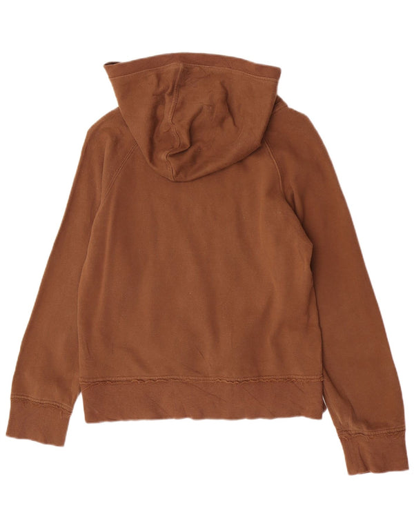 Gap Girls Graphic Regular Fit Jumper με κουκούλα 9-10 ετών Μεγάλο καφέ βαμβακερό