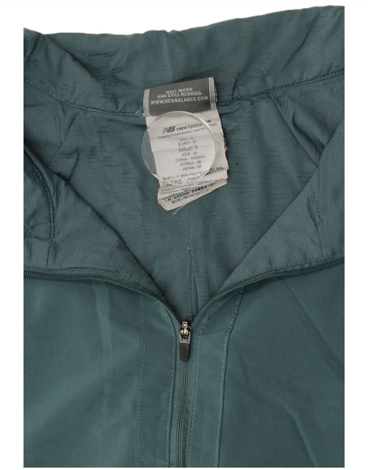 New Balance Γυναικείο Oversized Bomber Jacket UK 10 Small Green Polyester