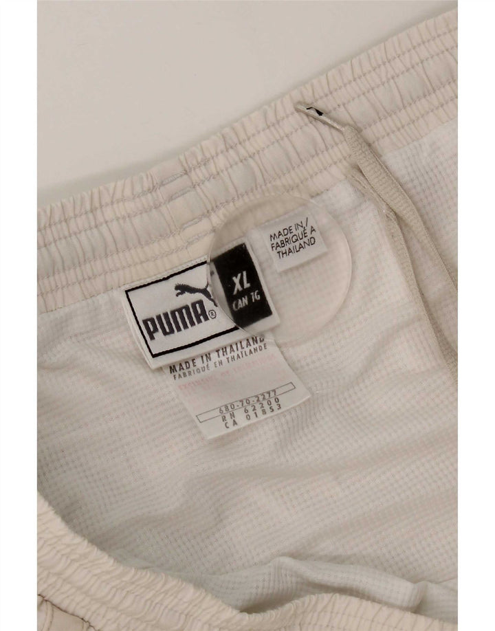 Ανδρικό αθλητικό σορτς Puma XL λευκό νάιλον