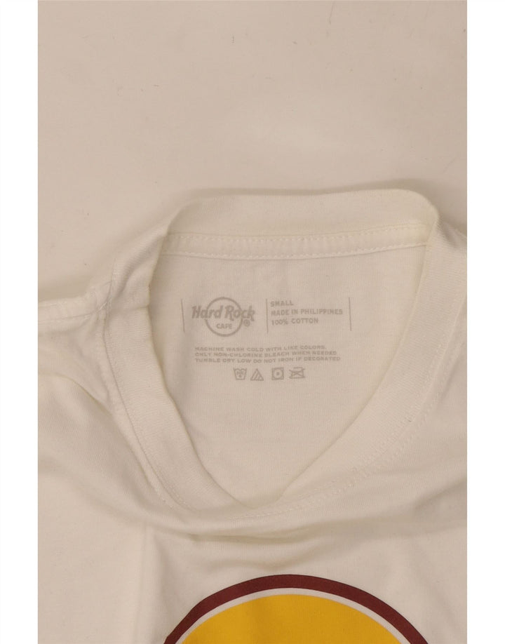 HARD ROCK CAFE Ανδρικό γραφικό μπλουζάκι Phnom Penh Μπλουζάκι από μικρό λευκό βαμβάκι