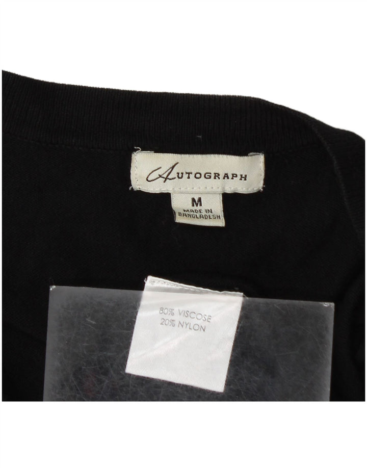 Marks & Spencer Γυναικείο πουλόβερ Longline Cardigan UK 14 Medium Black