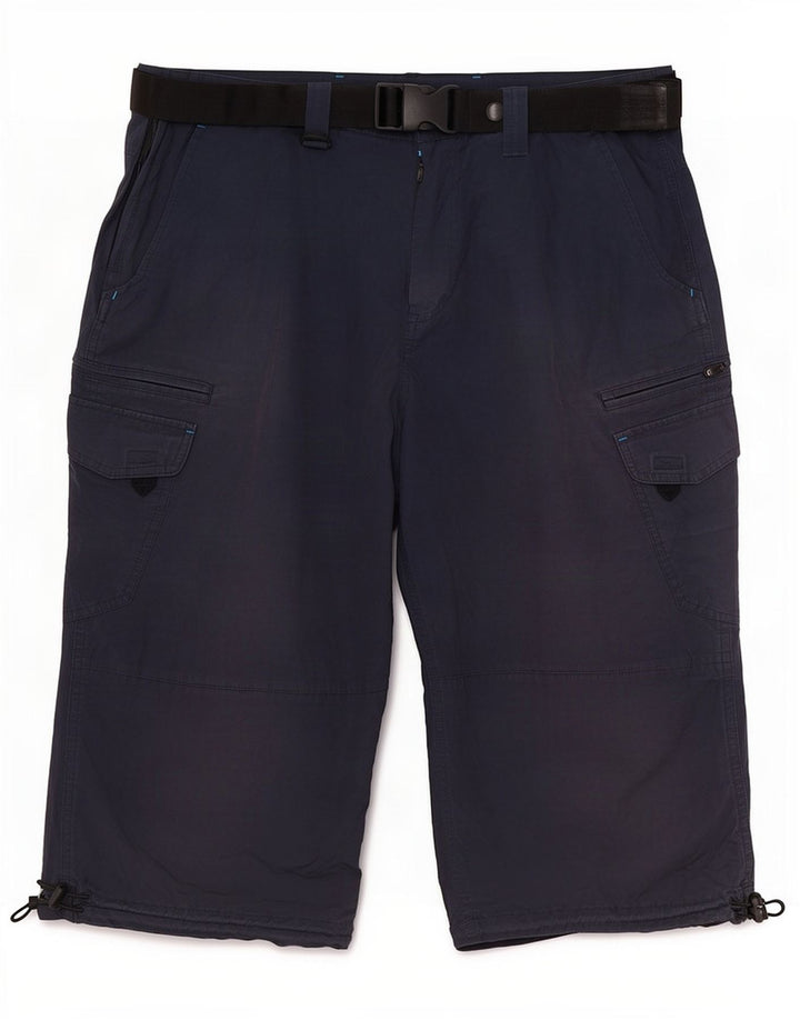 Marks & Spencer Ανδρικά σορτς βερμούδα Cargo Regular Fit W36 Large Navy Blue