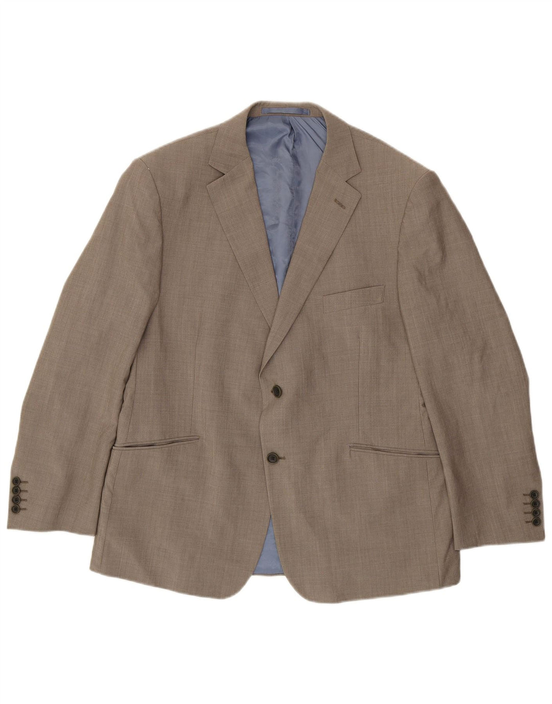 Marks & Spencer Ανδρικό σακάκι σακάκι με 2 κουμπιά UK 44 XL γκρι μαλλί