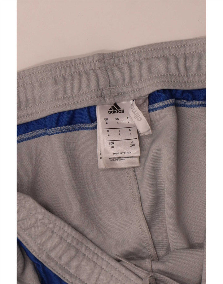Adidas Ανδρική φόρμα αθλητικής φόρμας Climacool Παντελόνι μεγάλο γκρι χρώματος πολυεστέρας