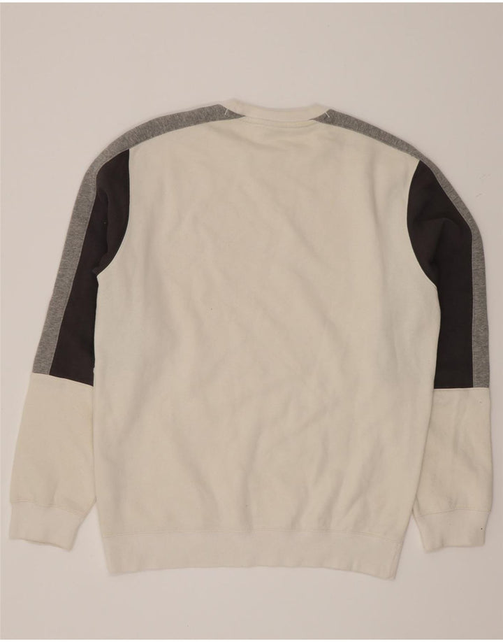 Ανδρικό φούτερ Champion Jumper XL Λευκό Colourblock Βαμβακερό