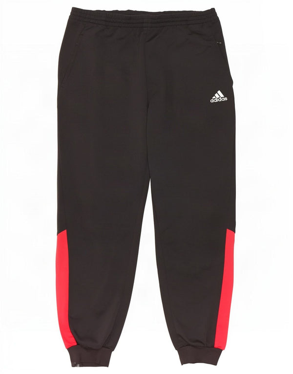 Ανδρική φόρμα Adidas Παντελόνι Joggers UK 48/50 XL Black Colourblock