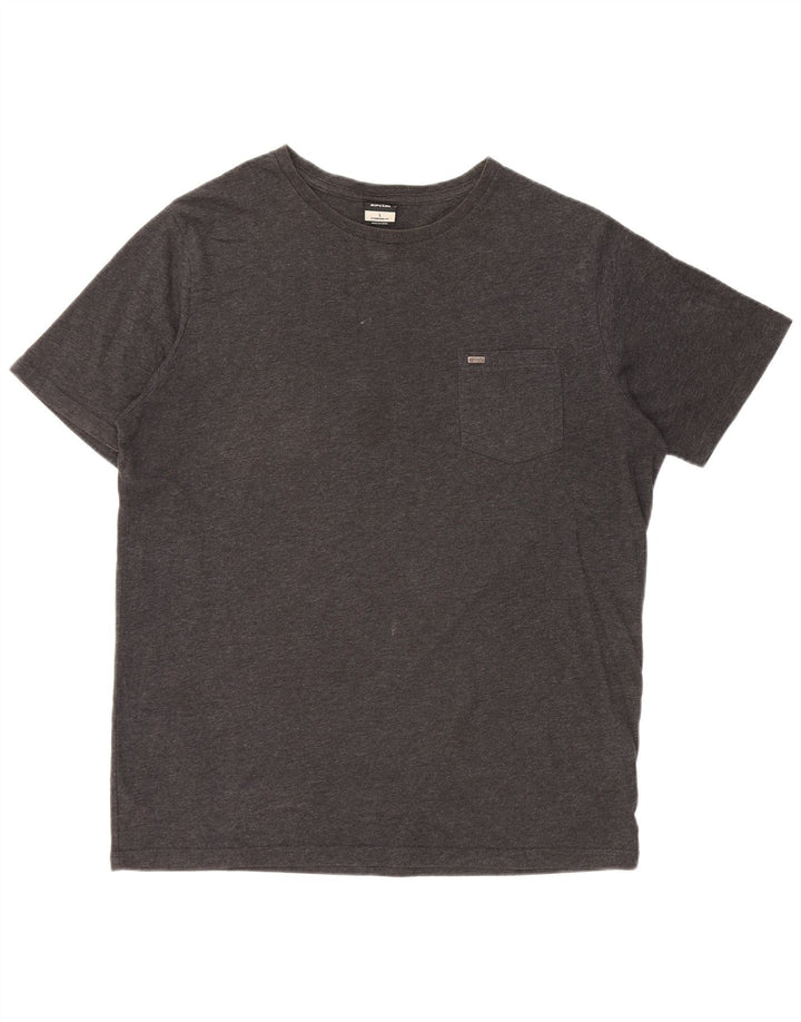 RIP CURL Ανδρικό T-Shirt Standard Fit Top μεγάλο γκρι βαμβακερό