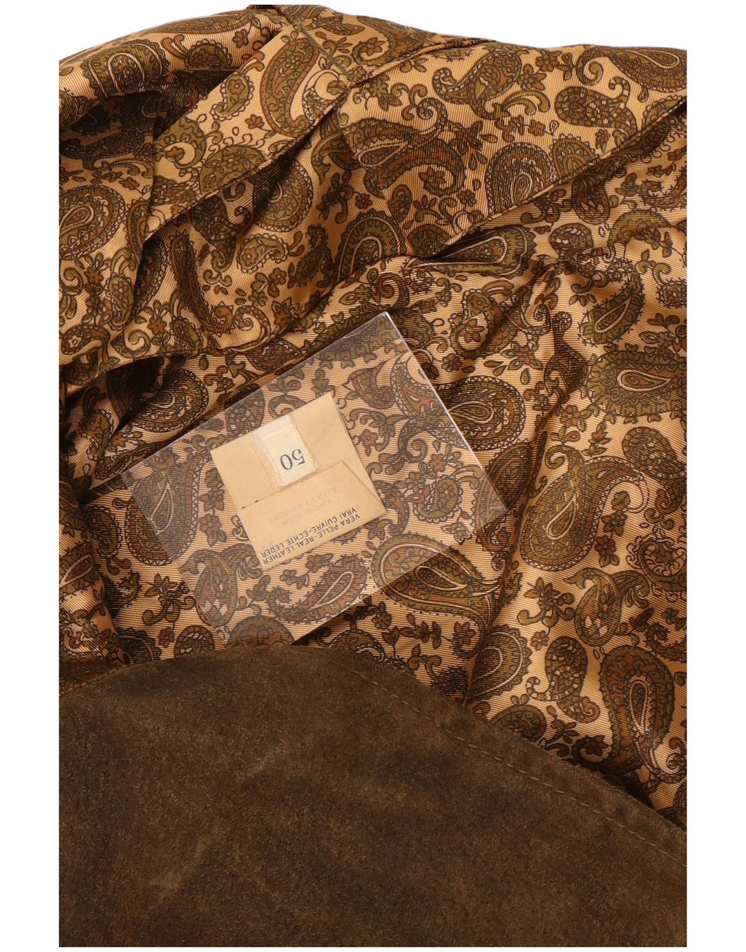 Vintage Ανδρικό Σουέντ Γιλέκο IT 50 Δερμάτινο Μεσαίο Καφέ