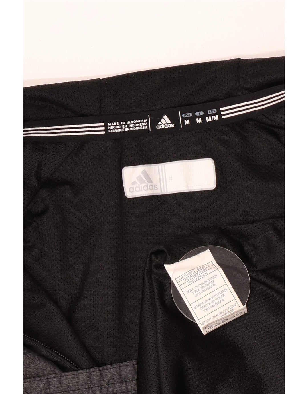 Ανδρικό Adidas Redhawk Graphic Rain Jacket UK 38 Medium Grey Colourblock
