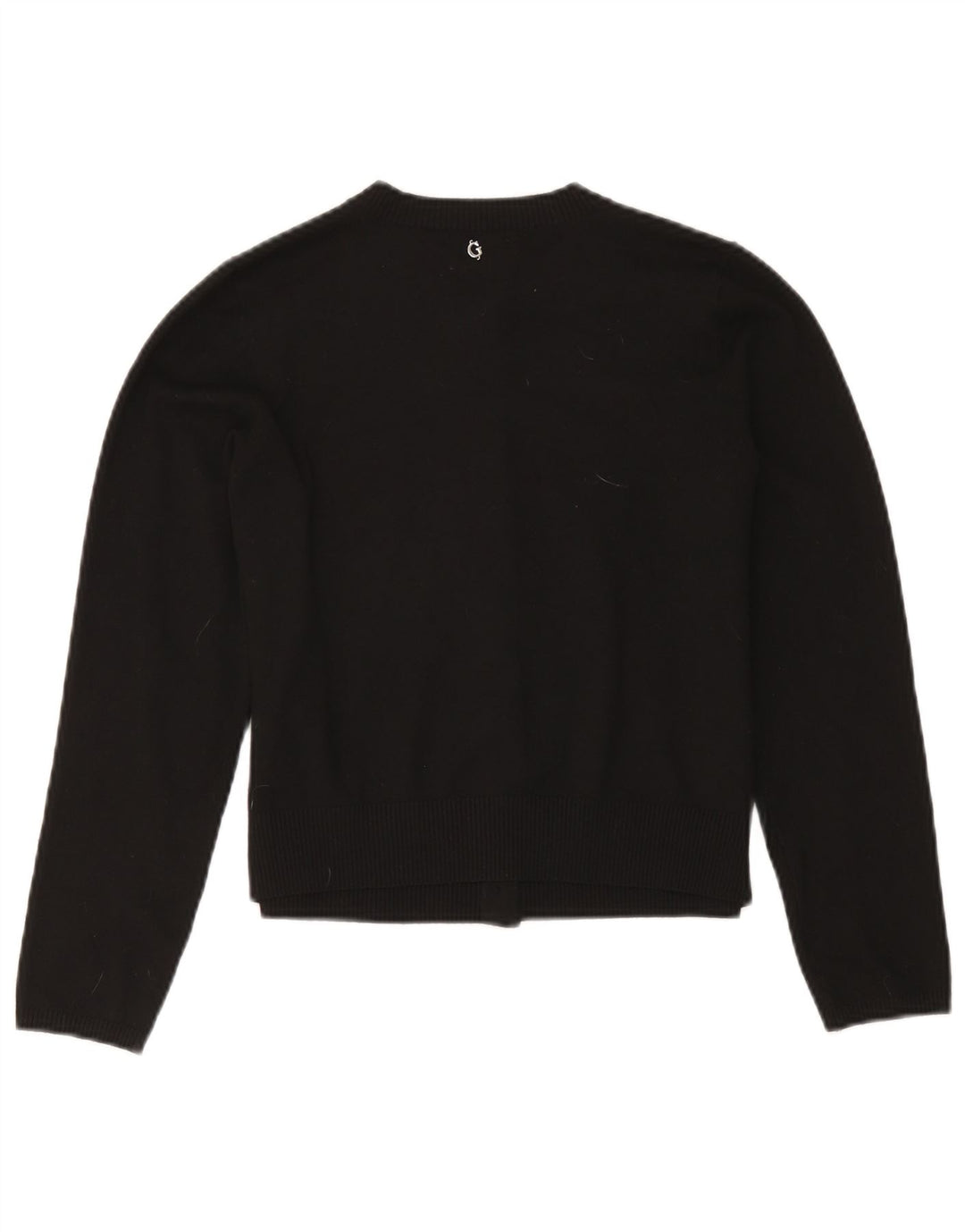 Guess Γυναικεία ζακέτα Crop UK 12 Medium Black Polyester