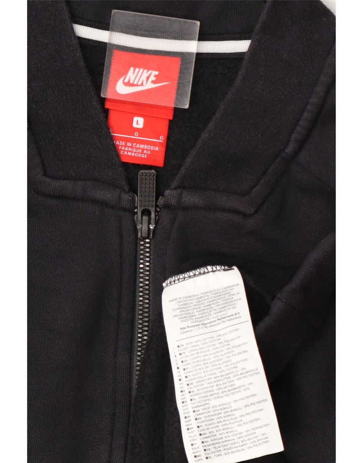 Ανδρική αθλητική φόρμα Nike Μπουφάν μεγάλου χρώματος μπλε από βαμβάκι