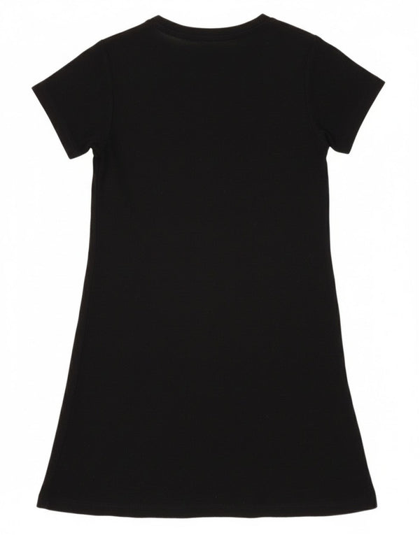 Zara Γυναικείο φόρεμα Trafaluc με κοντό μανίκι UK 10 Small Black