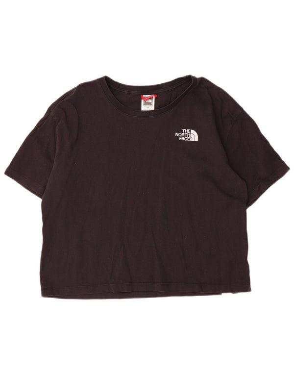 Γυναικείο T-Shirt North Face Top UK 14 Medium Black