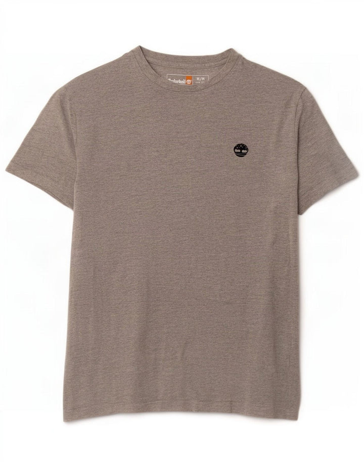 Ανδρικό T-shirt Timberland Slim Fit Top Μεσαίο γκρι βαμβακερό