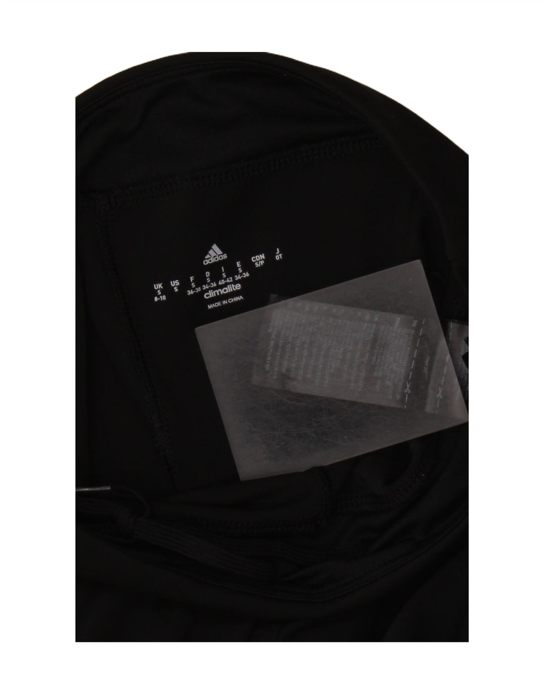 Γυναικεία κολάν ADIDAS Climalite Capri UK 8/10 Small Black Polyester