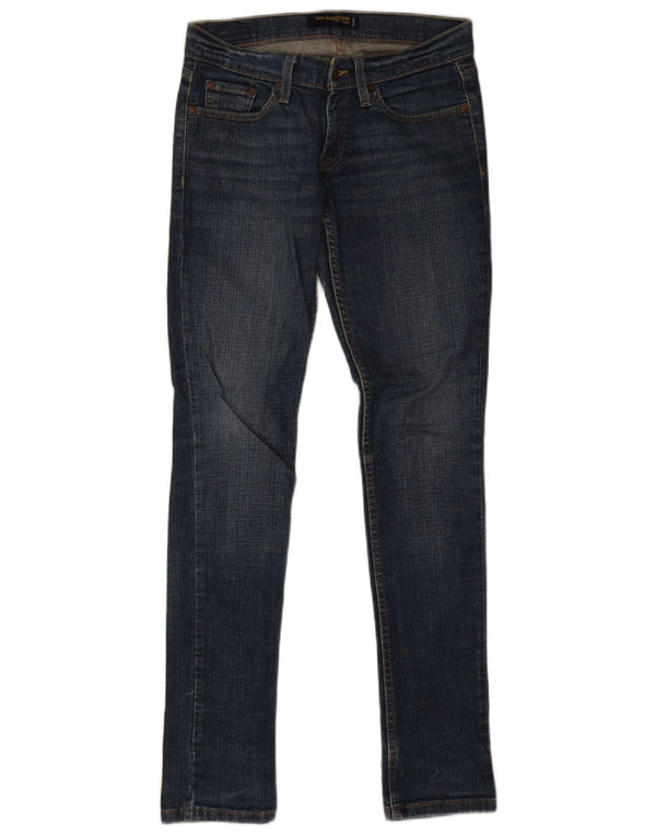 Levi's Womens 524 Too Superlow Skinny Jeans W28 L32 Blue