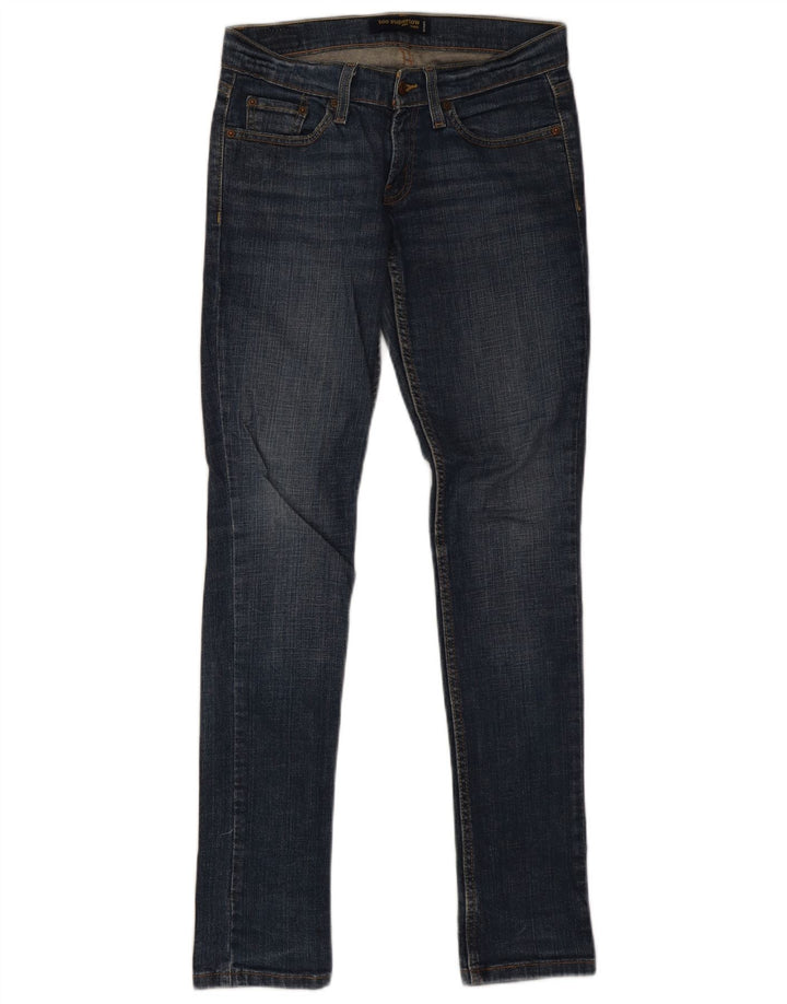 Levi's Womens 524 Too Superlow Skinny Jeans W28 L32 Blue