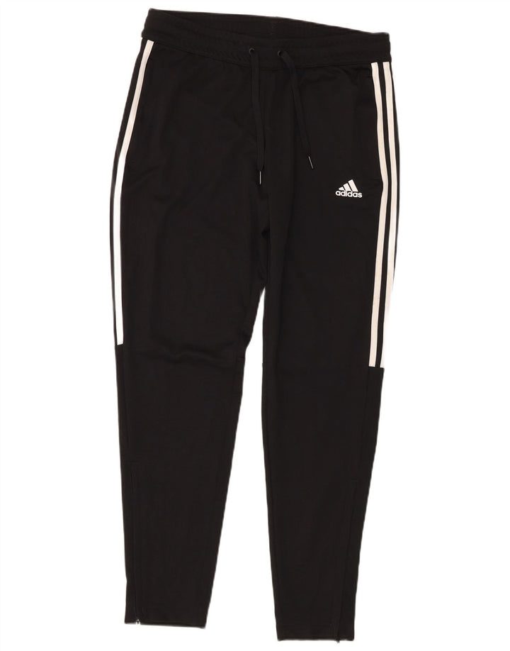 Adidas Γυναικεία φόρμα Aeroready Παντελόνι UK 14 Μεσαίου Μαύρου Πολυεστέρα