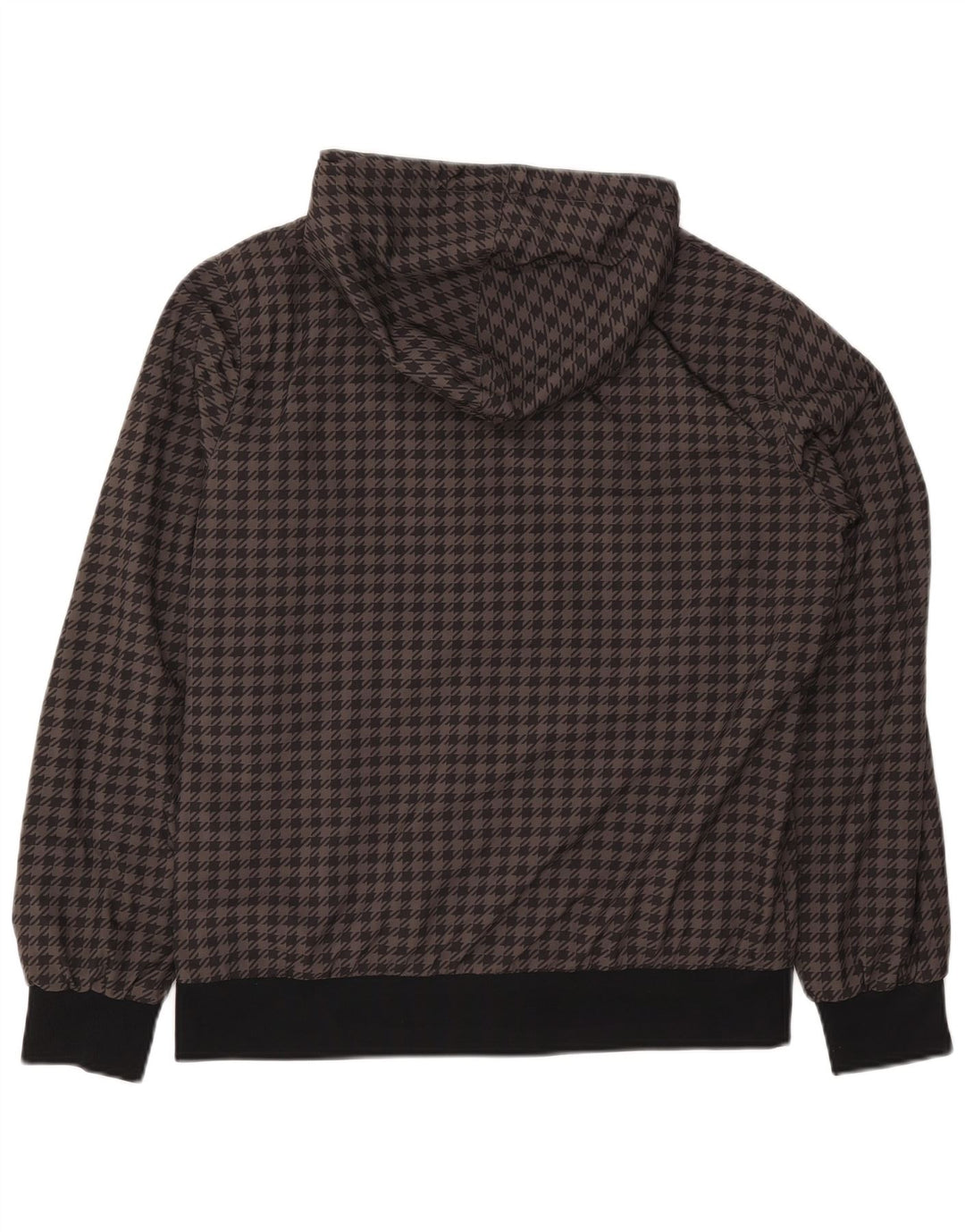 Ανδρικό μπουφάν με κουκούλα Nike UK 38/40 Medium Grey Houndstooth