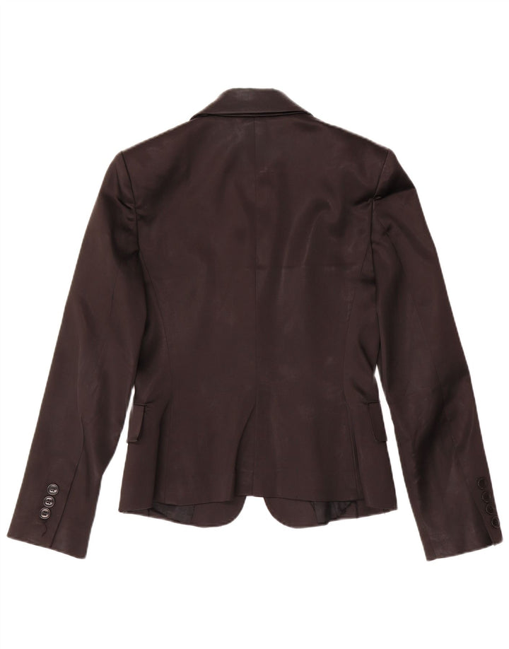 Luisa Spagnoli Γυναικείο Μπουφάν 1 Κουμπί Blazer IT 42 Medium Black Acetate