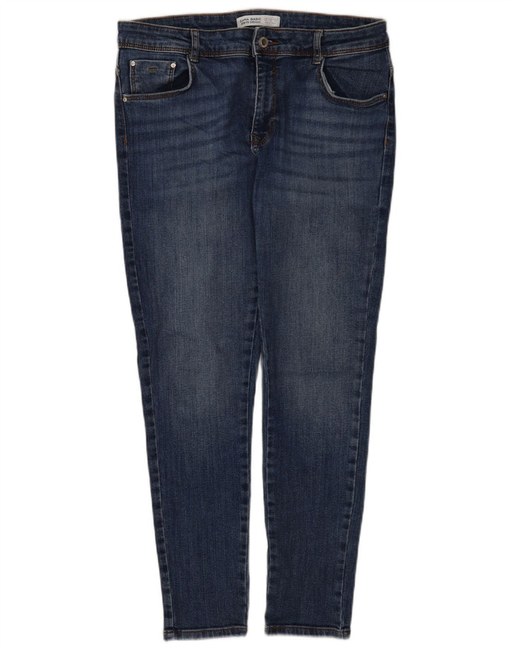 Zara Γυναικείο Slim Jeans EU 42 Large W32 L28 Blue