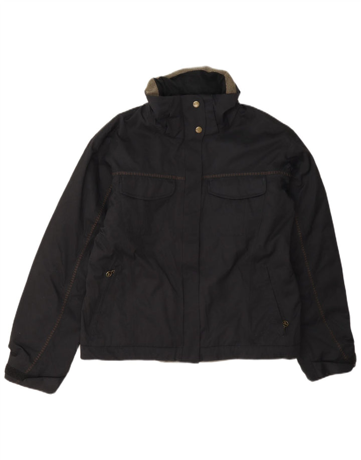 Columbia Γυναικείο Μπουφάν UK 14 Medium Black Nylon