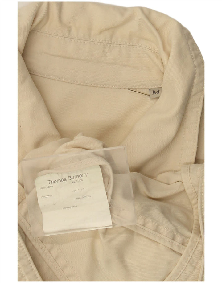 Burberry Γυναικείο Bomber Jacket UK 14 Medium Beige Βαμβακερό