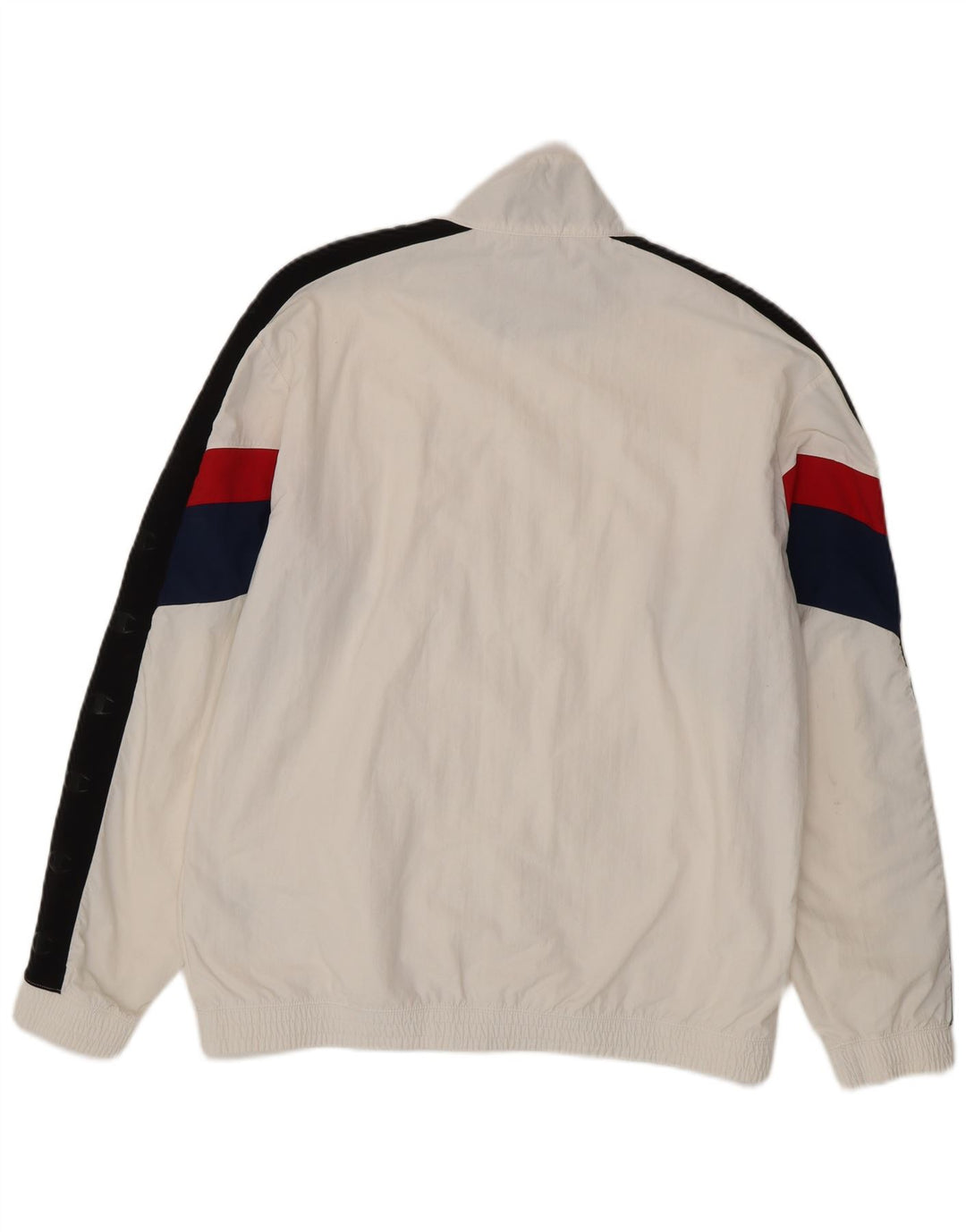 CHAMPION Ανδρική φόρμα φόρμας γραφικών Top Jacket XL White Colourblock Polyamide