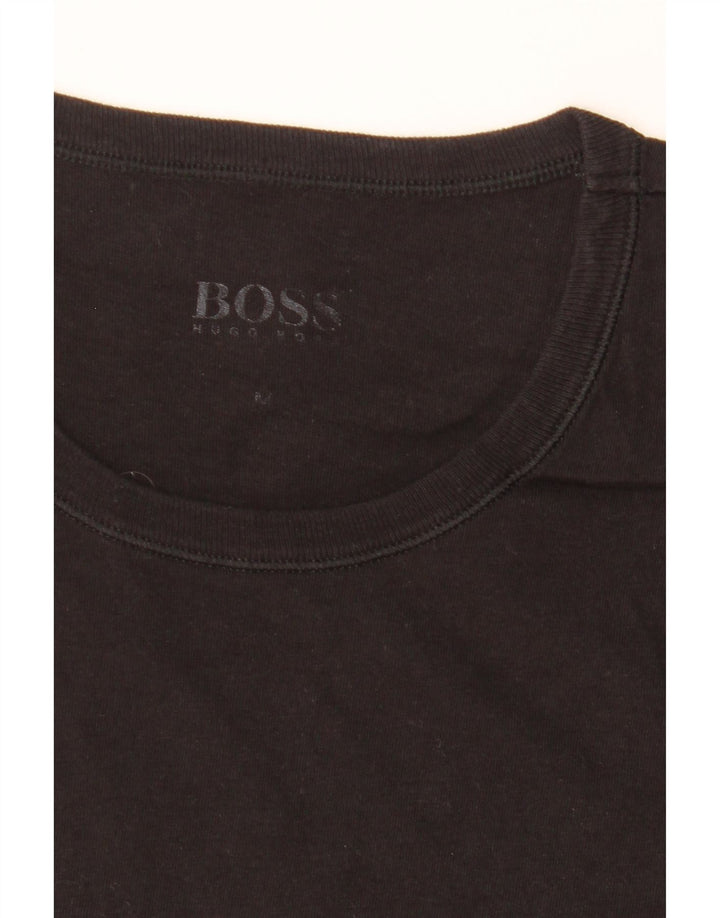 Γυναικείο T-Shirt Hugo Boss Top UK 12 Medium Black