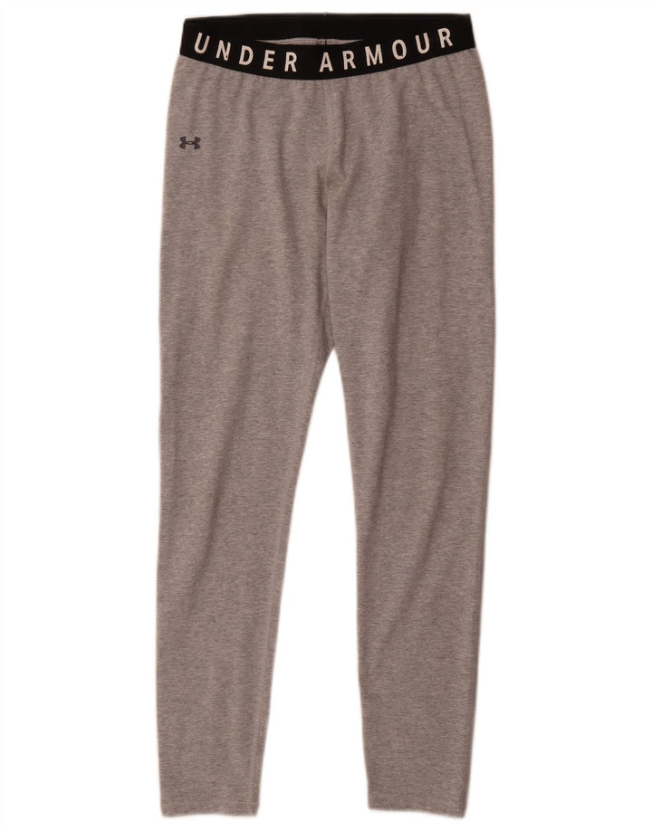 Under Armour Γυναικεία γραφικά κολάν UK 14 Medium Grey Flecked