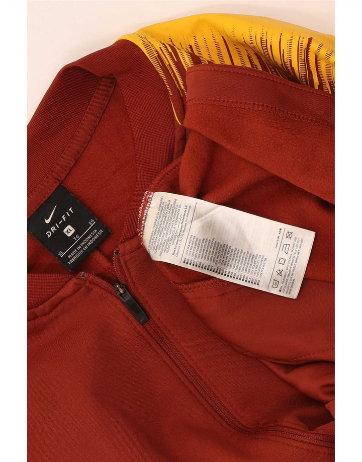 Ανδρική φόρμα Nike Roma Top Jacket XL Maroon Colourblock Polyester