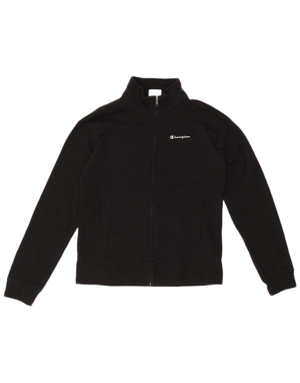 Champion Boys Graphic αθλητική φόρμα Top Jacket 11-12 Years Large Black