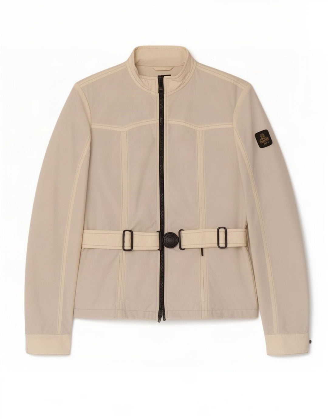 Γυναικείο μπουφάν βροχής Refrigiwear UK 10 Small Off White Nylon