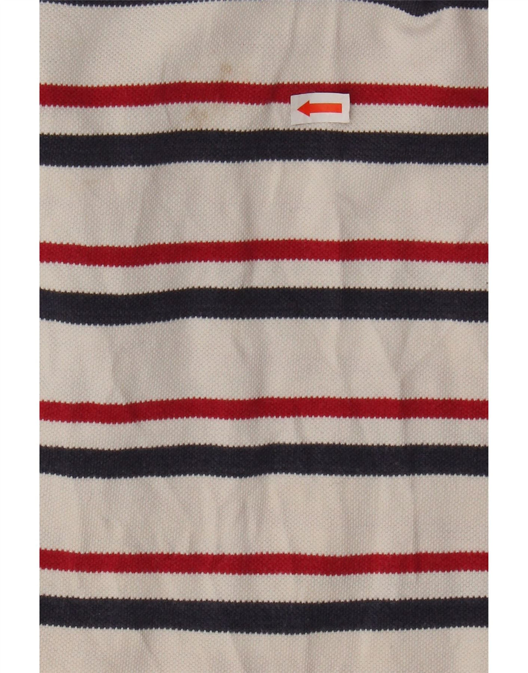 WRANGLER Μπλουζάκι πόλο για αγόρια 15-16 ετών 2XL Λευκό ριγέ βαμβακερό