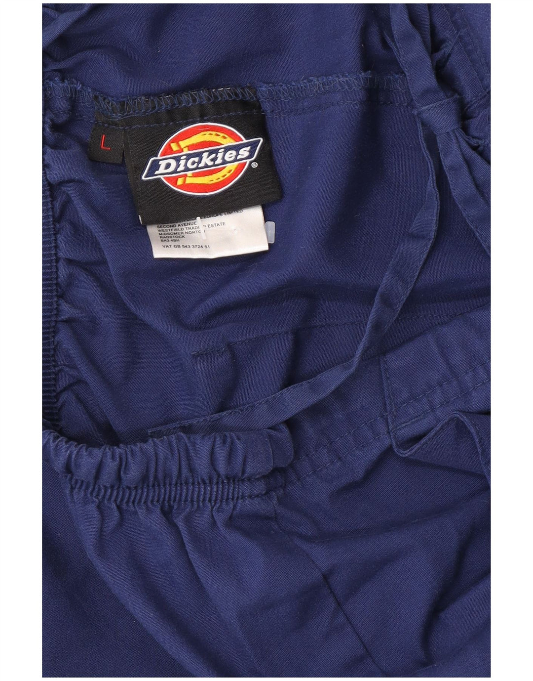 Dickies Ανδρικό κανονικό παντελόνι Cargo μεγάλο W34 L30 Navy Blue Polyester