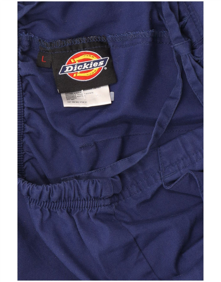 Dickies Ανδρικό κανονικό παντελόνι Cargo μεγάλο W34 L30 Navy Blue Polyester
