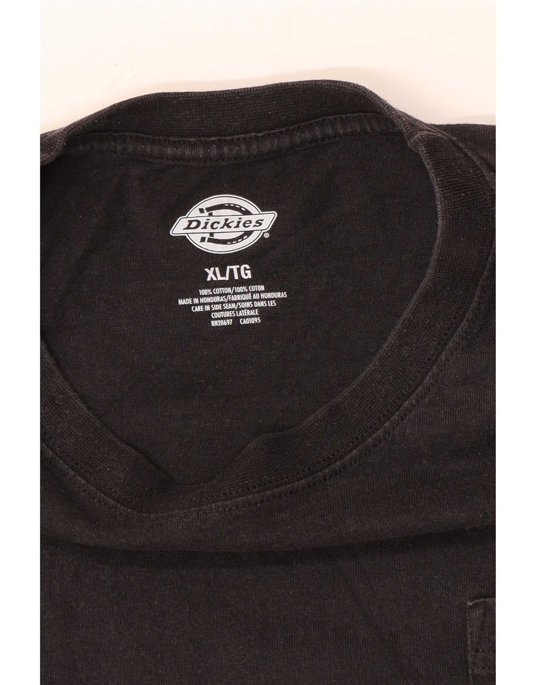 Ανδρικό T-Shirt Dickies Top XL Μαύρο βαμβακερό