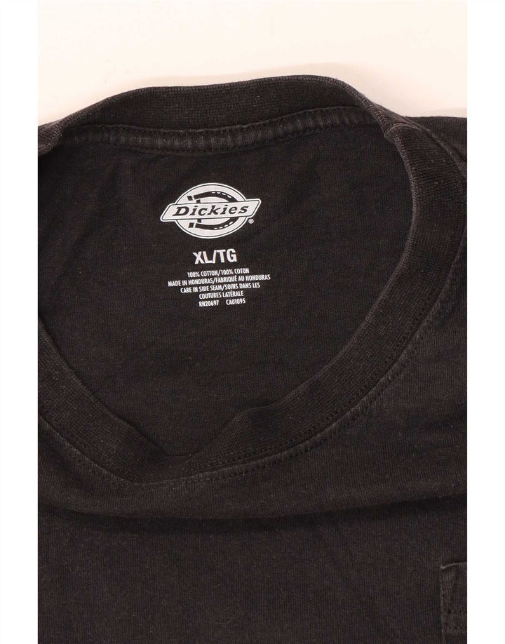 Ανδρικό T-Shirt Dickies Top XL Μαύρο βαμβακερό