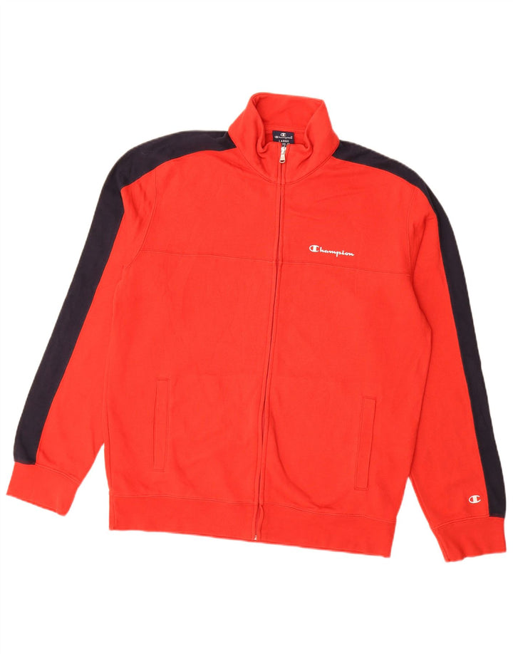 Ανδρική φόρμα Champion Top Jacket με μεγάλο κόκκινο χρώμα πολυεστέρα