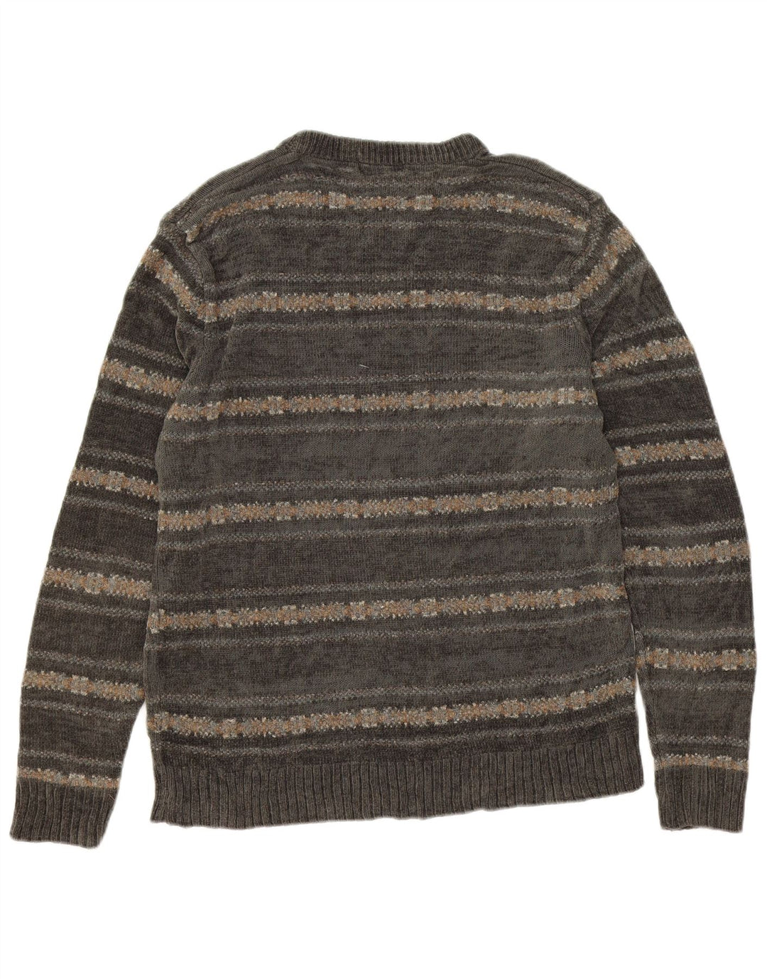 Ανδρικό πουλόβερ Dockers Crew Neck Jumper Medium Grey Fair Isle Acrylic