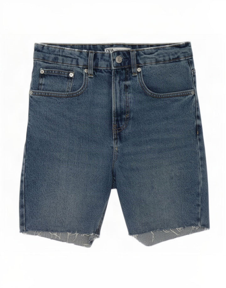 Zara Ανδρικό τζιν σορτς EU 38 Small W30 Μπλε