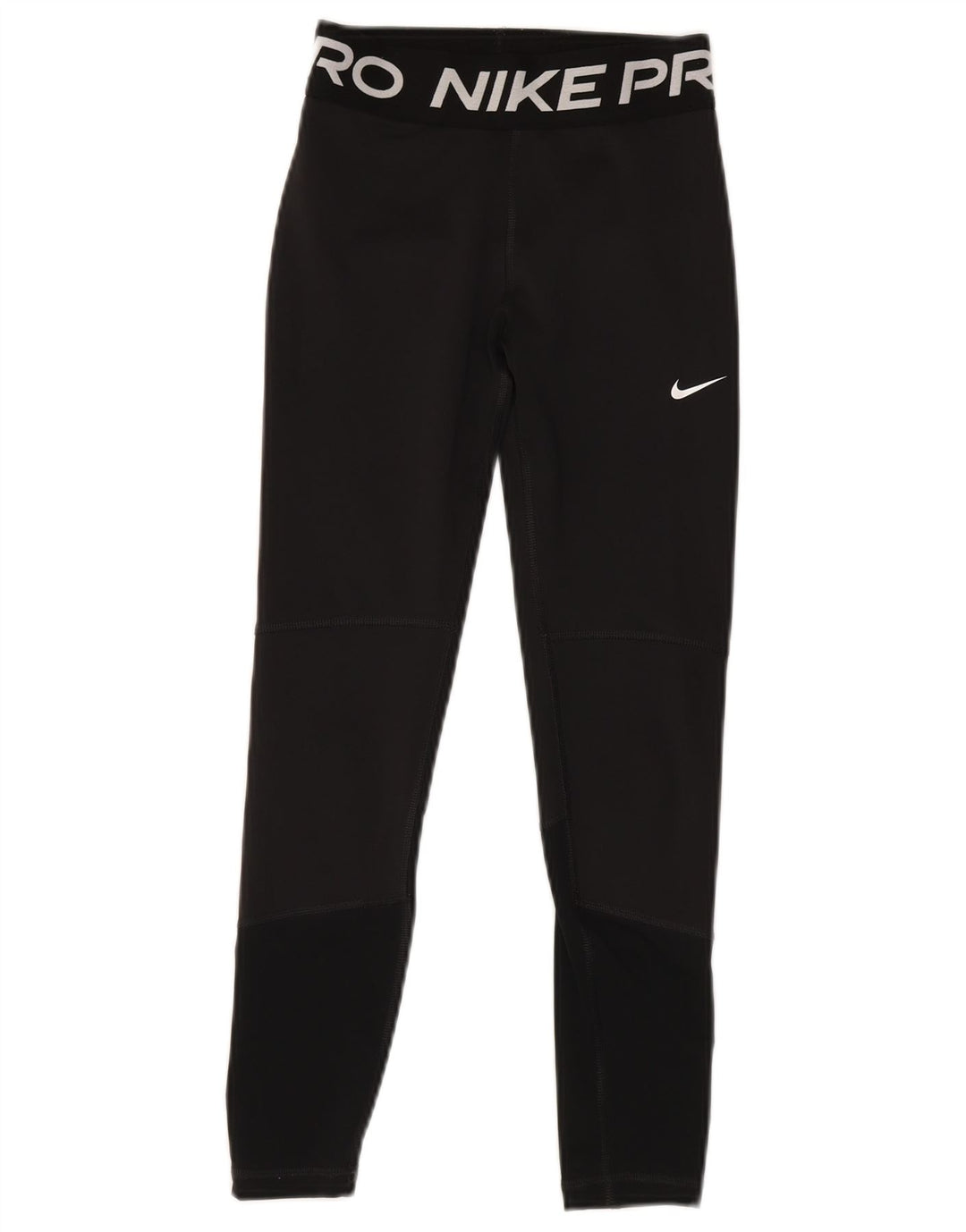 Γραφικό κολάν NIKE Girls Dri Fit 10-11 ετών Μεσαίο μαύρο πολυεστέρα
