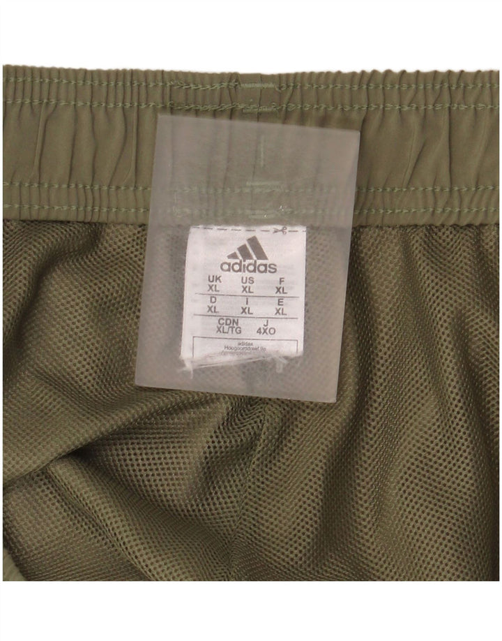 Ανδρικό αθλητικό σορτς Adidas XL πράσινο πολυεστέρα