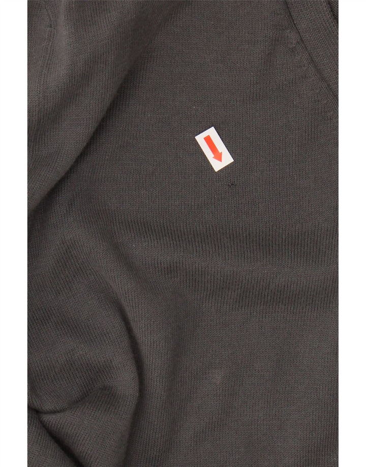 G-STAR Mens V-Neck Jumper Sweater Large Grey Cotton Vintage G-Star and Second-Hand G-Star from Messina Hembry 